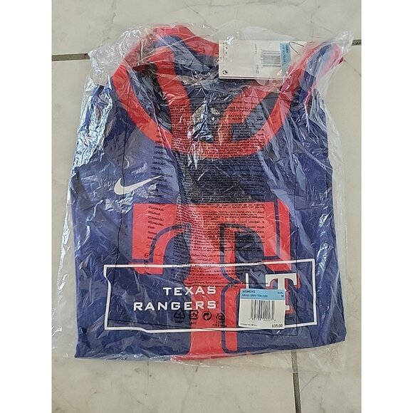 Nike Dri-FIT All Day MLB Texas Rangers Women's Size Medium Shirt Tank Top - Picture 3 of 7